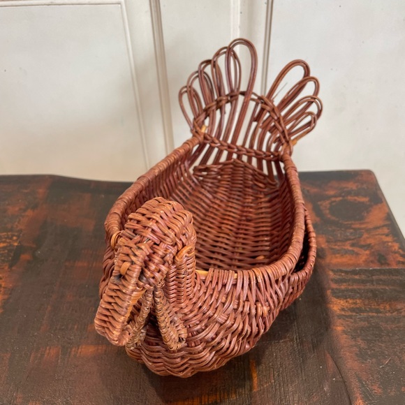 Vintage Boho Turkey and Cornucopia Baskets - Picture 4 of 8